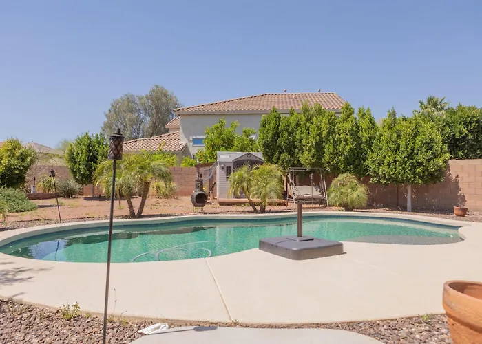 Comfy House Private Backyard With Pool Bbq Citrus Surprise